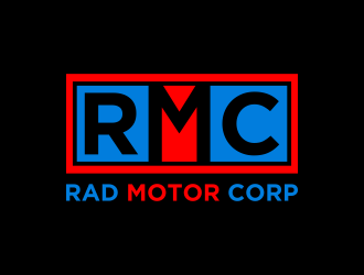 Rad Motor Corp; RMC logo design by luckyprasetyo