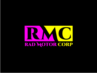 Rad Motor Corp; RMC logo design by sodimejo