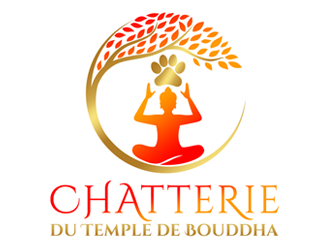 Chatterie du Temple de Bouddha logo design by ingepro