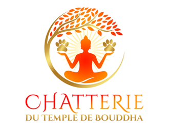 Chatterie du Temple de Bouddha logo design by ingepro