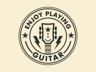 Enjoy Playing Guitar logo design by ProfessionalRoy