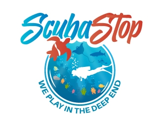 ScubaStop logo design by DesignPro2050