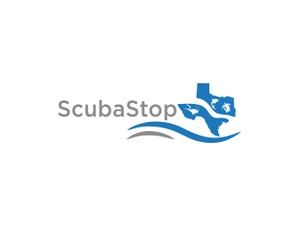 ScubaStop logo design by luckyprasetyo