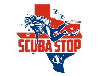 ScubaStop logo design by LucidSketch