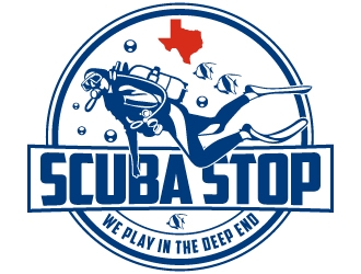 ScubaStop logo design by LucidSketch
