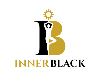Inner Black  logo design by mutafailan