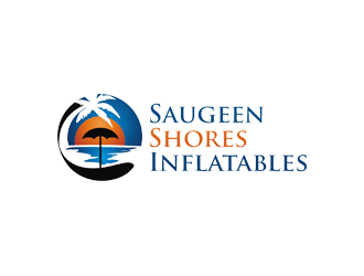 Saugeen Shores Inflatables logo design by Rizqy