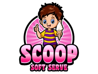 Scoop Soft Serve logo design by uttam