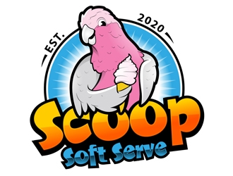 Scoop Soft Serve logo design by DreamLogoDesign