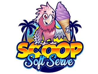 Scoop Soft Serve logo design by DreamLogoDesign