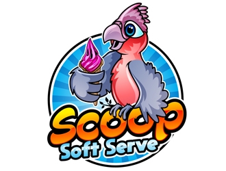 Scoop Soft Serve logo design by DreamLogoDesign