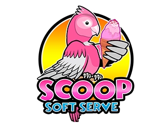 Scoop Soft Serve logo design by PrimalGraphics