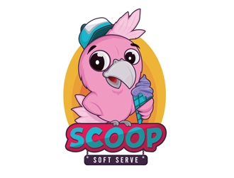 Scoop Soft Serve logo design by Webphixo