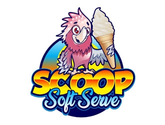 Scoop Soft Serve logo design by DreamLogoDesign