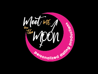 Meet Me on the Moon  logo design by one9