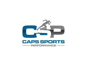 Caps Sports Performance logo design by haidar