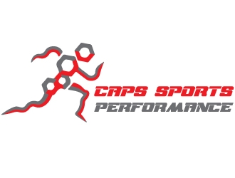 Caps Sports Performance logo design by faraz