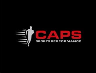 Caps Sports Performance logo design by sabyan