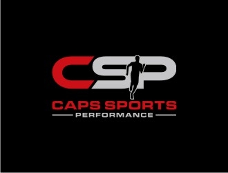 Caps Sports Performance logo design by sabyan