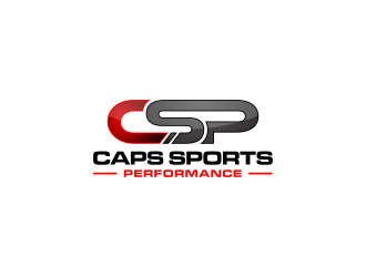 Caps Sports Performance logo design by haidar