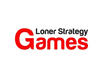 Loner Strategy Games logo design by aryamaity