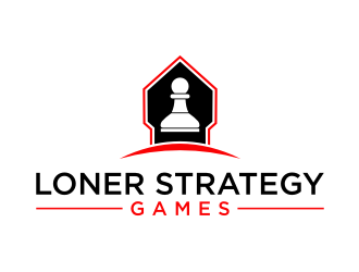 Loner Strategy Games logo design by puthreeone