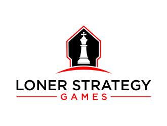 Loner Strategy Games logo design by puthreeone