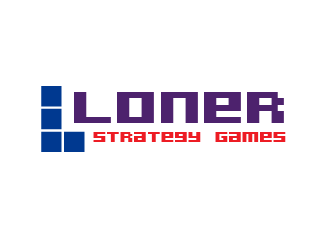 Loner Strategy Games logo design by justin_ezra