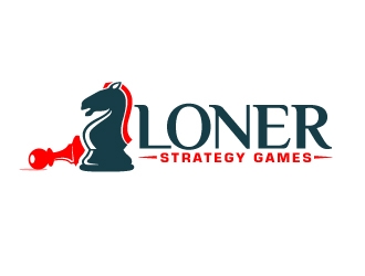 Loner Strategy Games logo design by dasigns