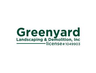 Greenyard Landscaping & Demolition, Inc logo design by Diancox