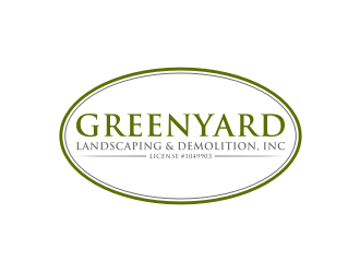 Greenyard Landscaping & Demolition, Inc logo design by johana