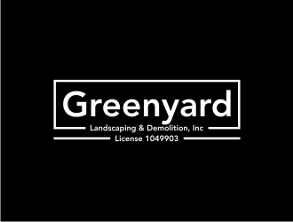 Greenyard Landscaping & Demolition, Inc logo design by hopee