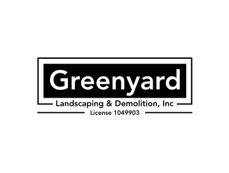 Greenyard Landscaping & Demolition, Inc logo design by hopee