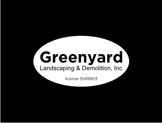 Greenyard Landscaping & Demolition, Inc logo design by sodimejo
