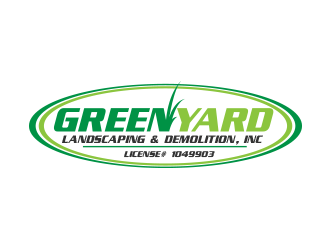 Greenyard Landscaping & Demolition, Inc logo design by scriotx