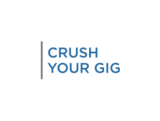 Crush Your Gig logo design by tejo