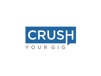 Crush Your Gig logo design by tejo