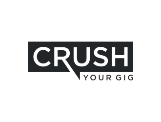 Crush Your Gig logo design by scolessi