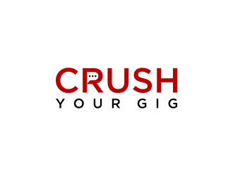 Crush Your Gig logo design by salis17