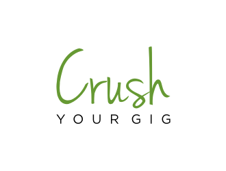 Crush Your Gig logo design by asyqh