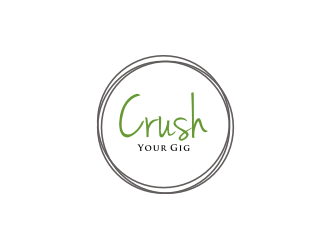Crush Your Gig logo design by asyqh