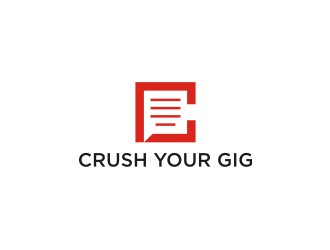 Crush Your Gig logo design by carman