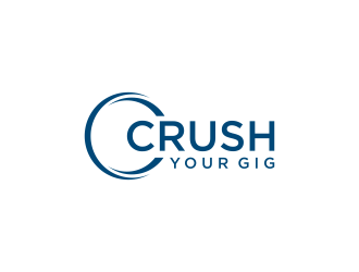 Crush Your Gig logo design by pel4ngi