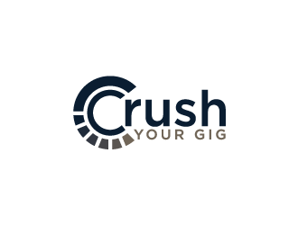 Crush Your Gig logo design by yans