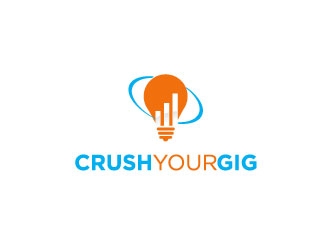 Crush Your Gig logo design by maze