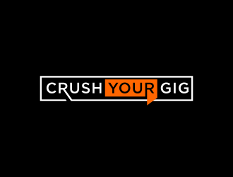Crush Your Gig logo design by checx