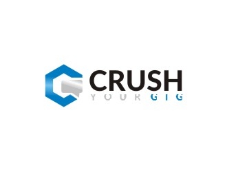 Crush Your Gig logo design by Ulid