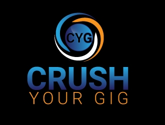 Crush Your Gig logo design by drifelm