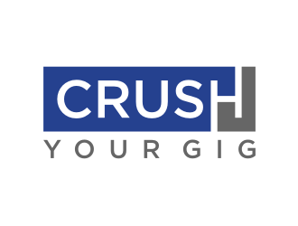 Crush Your Gig logo design by puthreeone