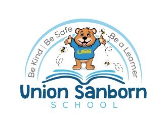 Union Sanborn School logo design by mrdesign